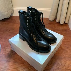 Steve Madden Black Leather Boots